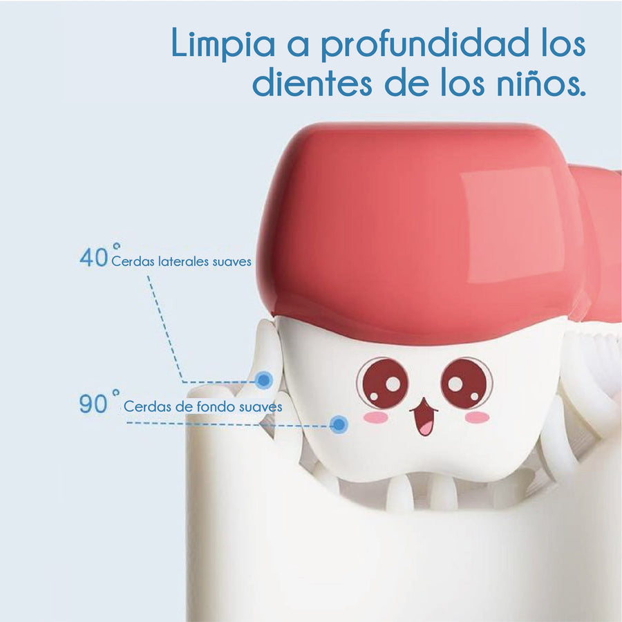 Cepillo de dientes en forma de U  Niñ@s