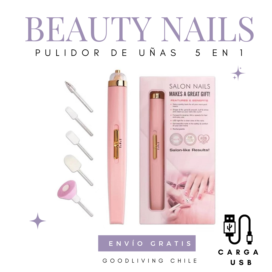 BEAUTY NAILS [PULIDOR DE UÑAS 5 en 1]