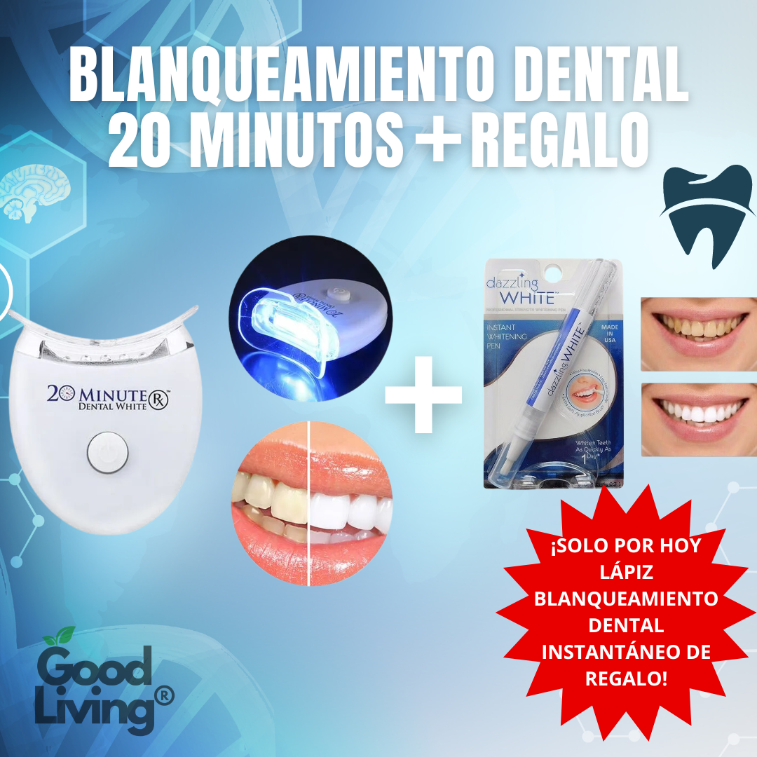 BLANQUEAMIENTO DENTAL + REGALO🎁[LÁPIZ BLANQUEAMIENTO INSTANTÁNEO]